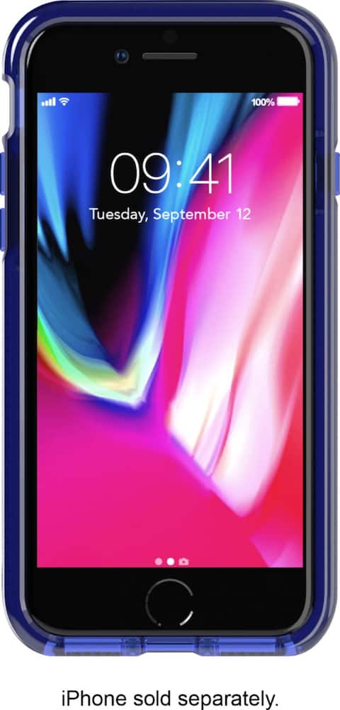 evo check case for apple iphone 7 and 8 - midnight blue evo check case for apple iphone 7 and 8 - midnight blue