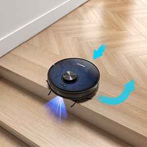 Alt View 5. Lycvki - Robot Vacuum Cleaner and Mop LDS Navigation 2700PA Suction.