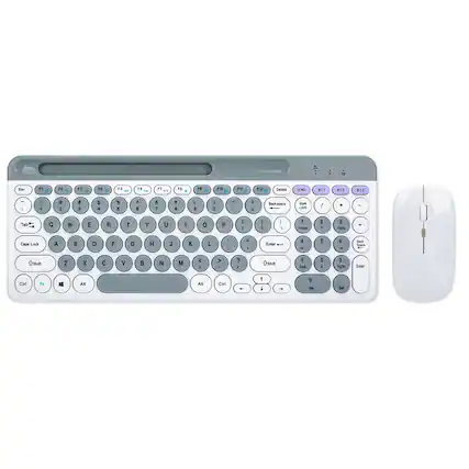 Es F1 F2 F3 F4 F5 F6 F7 F8 F9 F10 F11 F12 Delete 2.4G 872 813 812 813
Back Space Num Lock / - Tab a W E R T Y U I o P I I I 1 - A 7 - 8 Pyle + Cape Lock A S D F G H J K L 1 - . Enter 1 4 5 5 Beck Space OsR Z x V N M V - > ? 1 OsAin 1 n 2 i 3 POn Enter Ct Fn All All Ctr 1 i - D ina Del