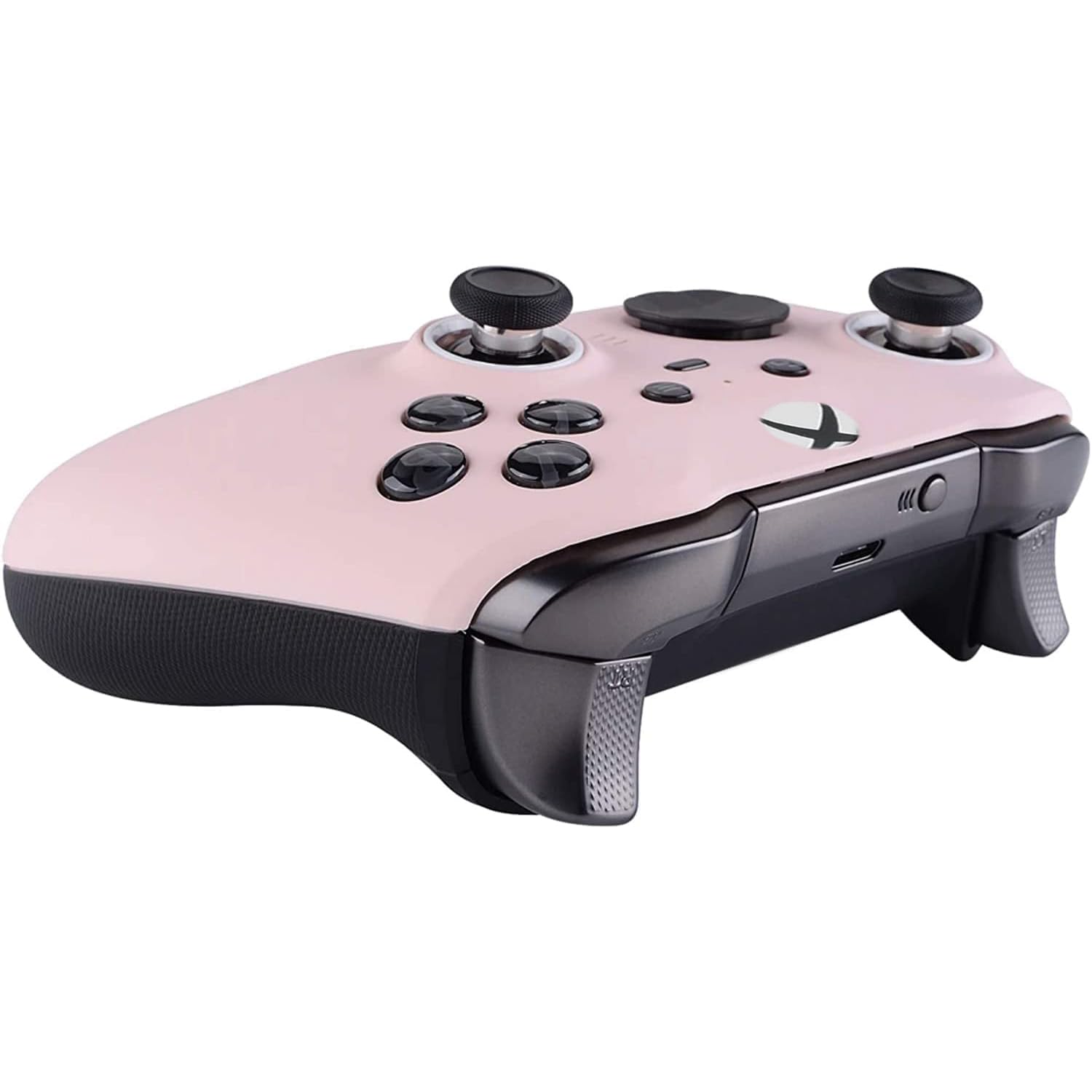 Back. Custom Controllerzz - Custom Elite Series 2 Wireless Controller for Xbox Series X, Xbox Series S, Xbox One - Baby Pink.