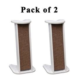 PetPals - Wafer Sofa Protector and Cat Scratcher - 2 Pack - Brown
