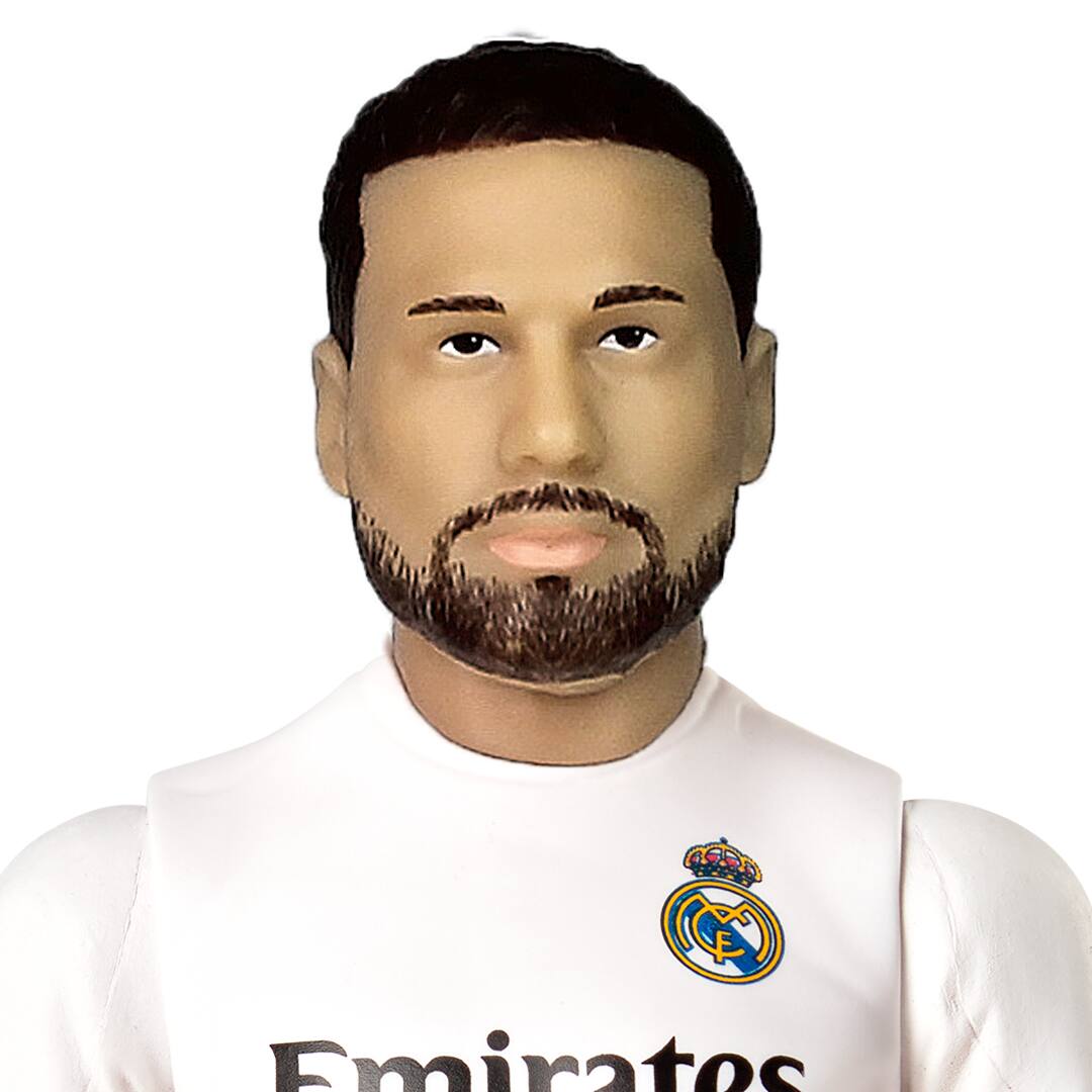 Alt View 3. Banbo Toys - Banbo Toys SOCKERS Real Madrid CF Dani Carvajal 8" Collectible Soccer Action Figure.