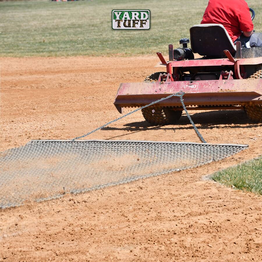 Drag Bashee Yard Tuff YTF 68TBDM ATV/UTV 6' x 8' Zinc Plated Field Surface Leveling ...
