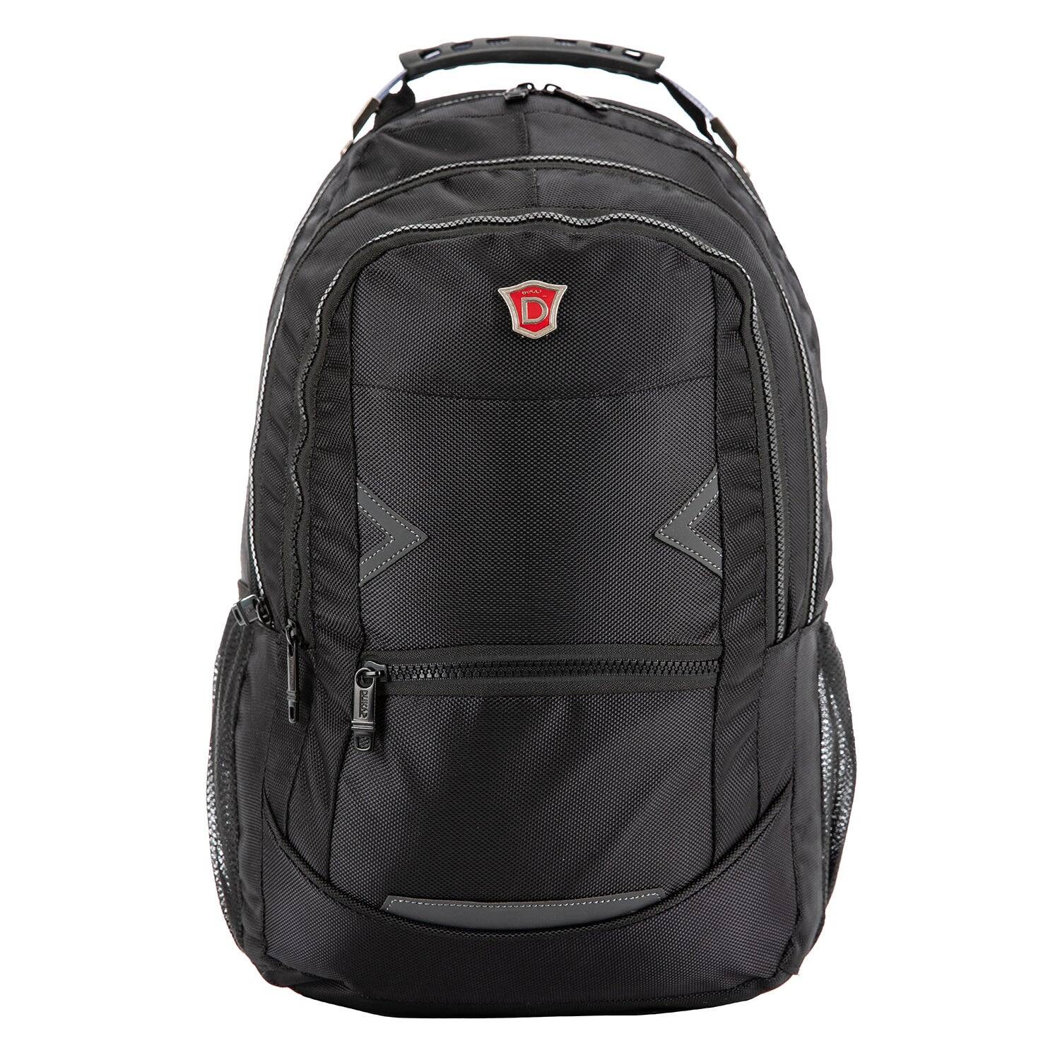Angle. DUKAP - NAVIGATOR Executive Backpack for Laptops up to 15.6''-Inches - BLACK.