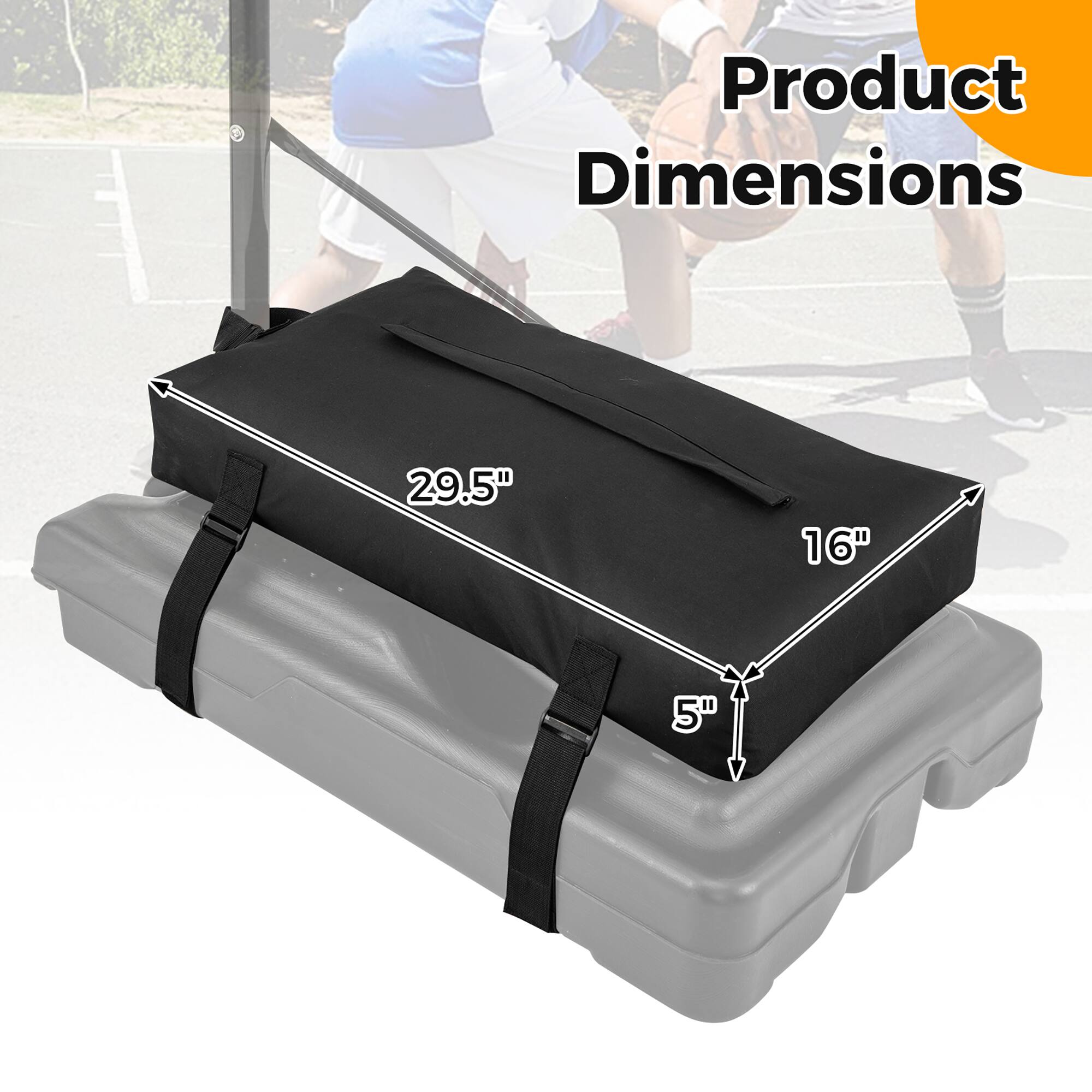 Product Dimensions: 29.5" x 16" x 5"