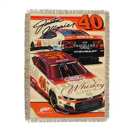 Northwest - Justin Allgaier Traveller Whiskey 46" x 60" Tapestry Throw Blanket - Multicolor