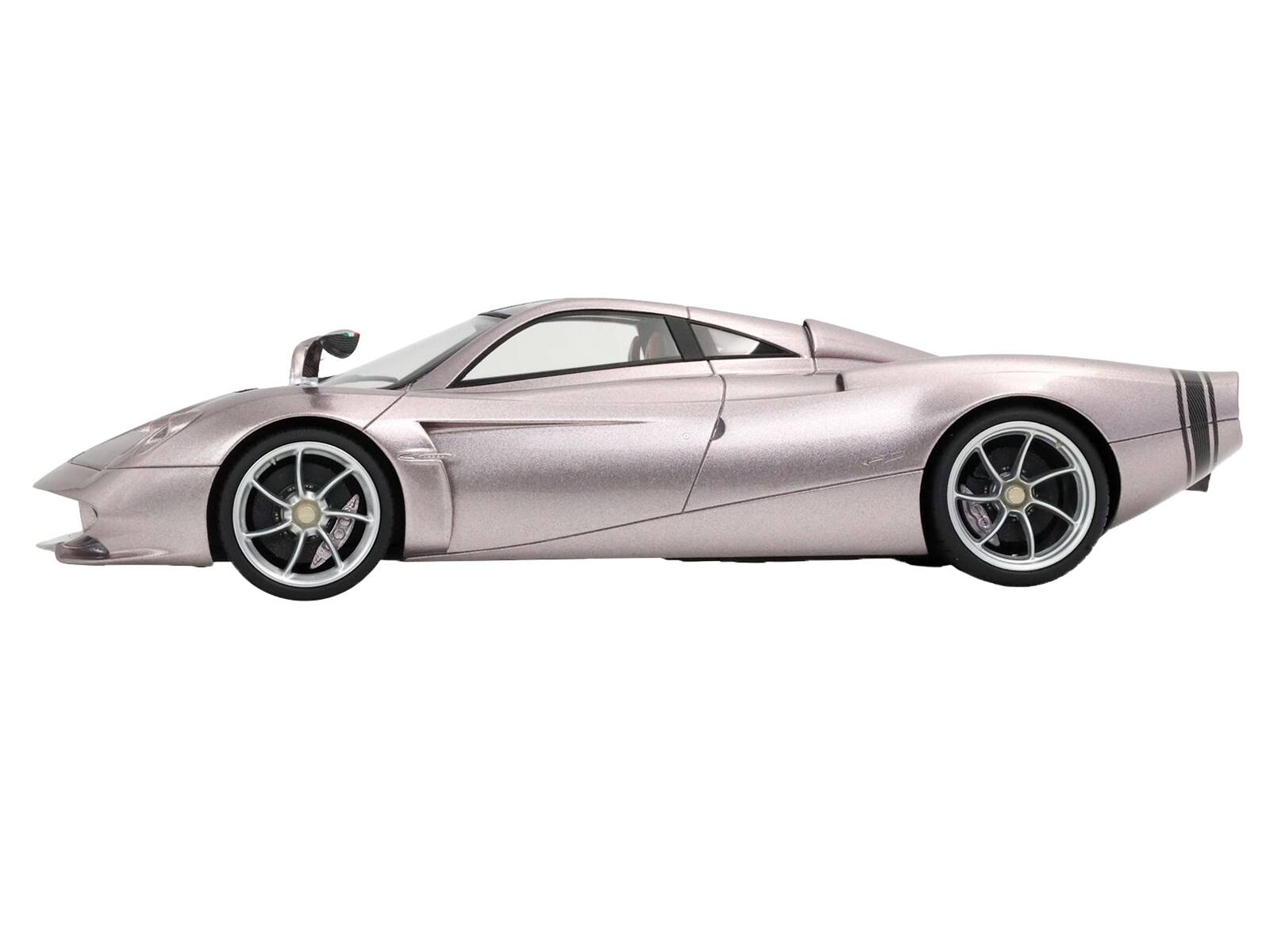 Alt View 4. BBR - Pagani Huayra Codalunga Iridescent Bronzo Aymara Bronze Metallic w/Black Top & DISPLAY CASE Ltd Ed 1/18 Model Car by BBR.