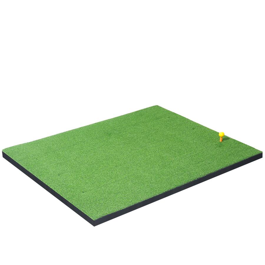 VEVOR Golf Hitting Mat, 5x4ft Artificial Turf Golf Hitting Mat ...