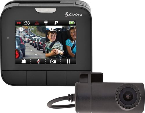 Rent to own Cobra - Drive HD DASH2216D Front and Rear Camera Dash Cam