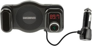 Car and Driver - Vent Mount Bluetooth FM Transmitter - Black - Front_Zoom