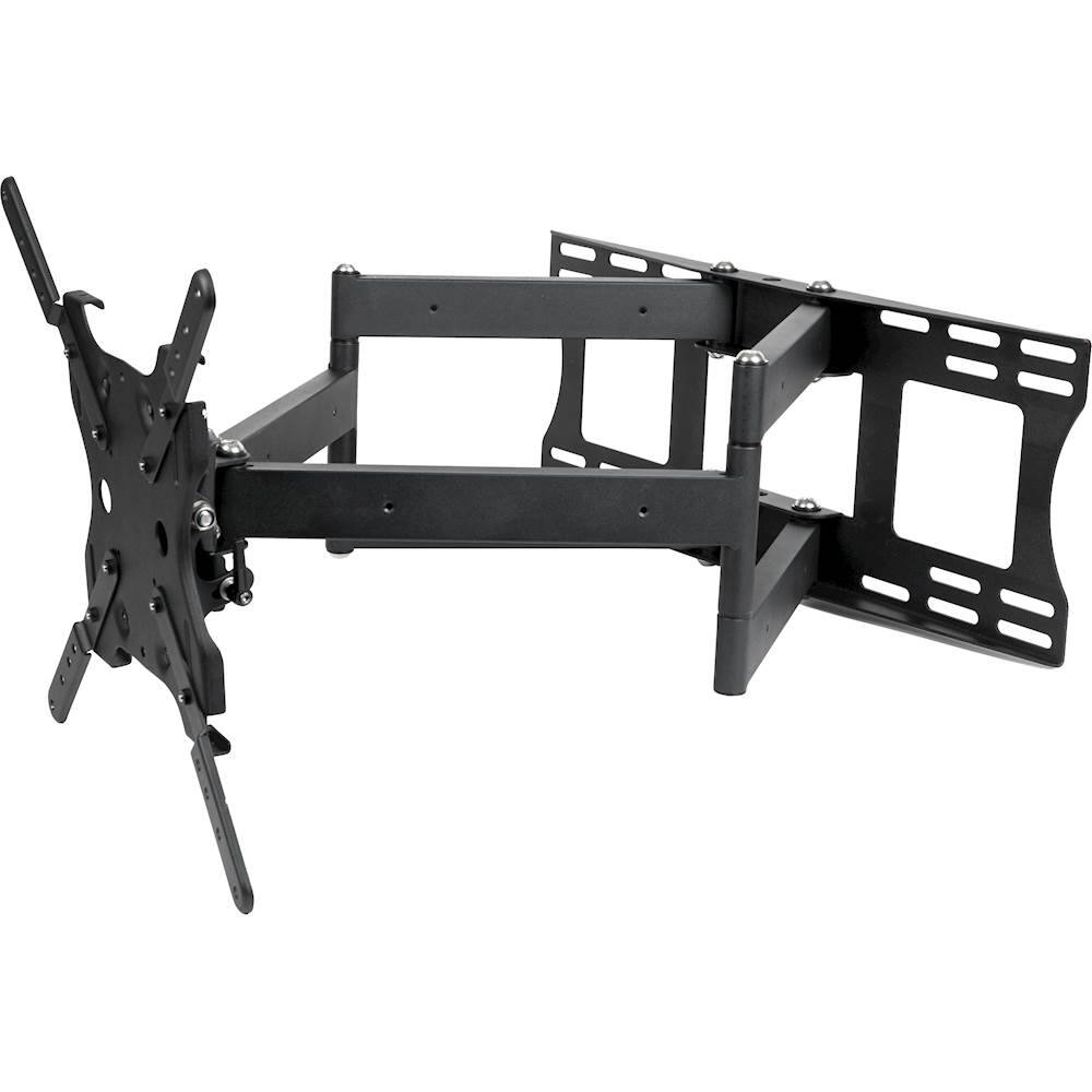 SunBriteTV - Full Motion TV Wall Mount for Most 37" - 80" TVs - Extends 30" - Black