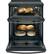 Alt View 13. GE - 6.6 Cu. Ft. Slide-In Double Oven Electric Convection Range.
