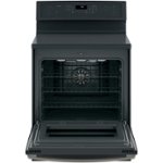 Front. GE - 5.3 Cu. Ft. Freestanding Electric Induction Convection Range.