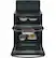 Alt View 14. GE - 6.6 Cu. Ft. Freestanding Double Oven Electric Convection Range.