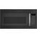 Front. GE Profile - 1.7 Cu. Ft. Convection Over-the-Range Microwave with Sensor Cooking - Black Slate.