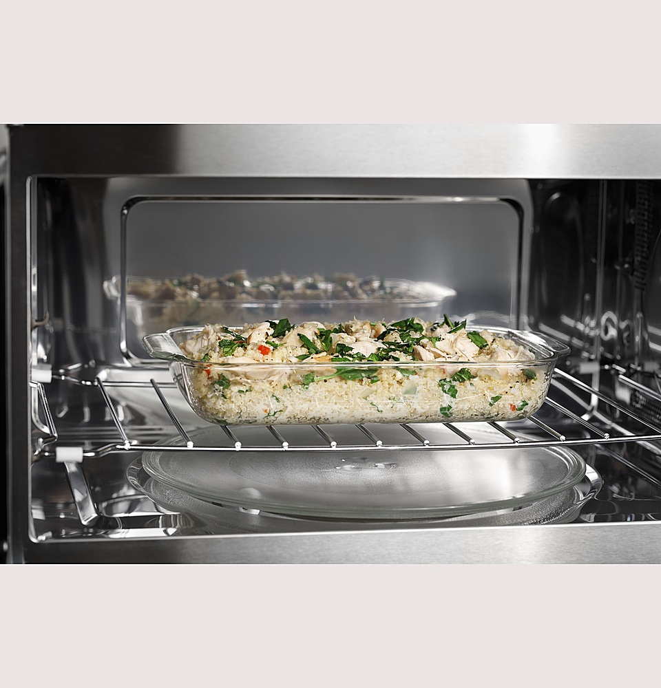 GE Profile 1.7 Cu. Ft. Convection Over-the-Range Microwave with