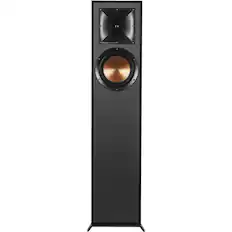 Front. Klipsch - Reference Series 6-1/2" 340-Watt Passive 2-Way Floor Speaker (Each) - Black.