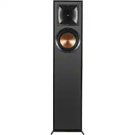 Klipsch - Reference Series 6-1/2" 340-Watt Passive 2-Way Floor Speaker (Each) - Black