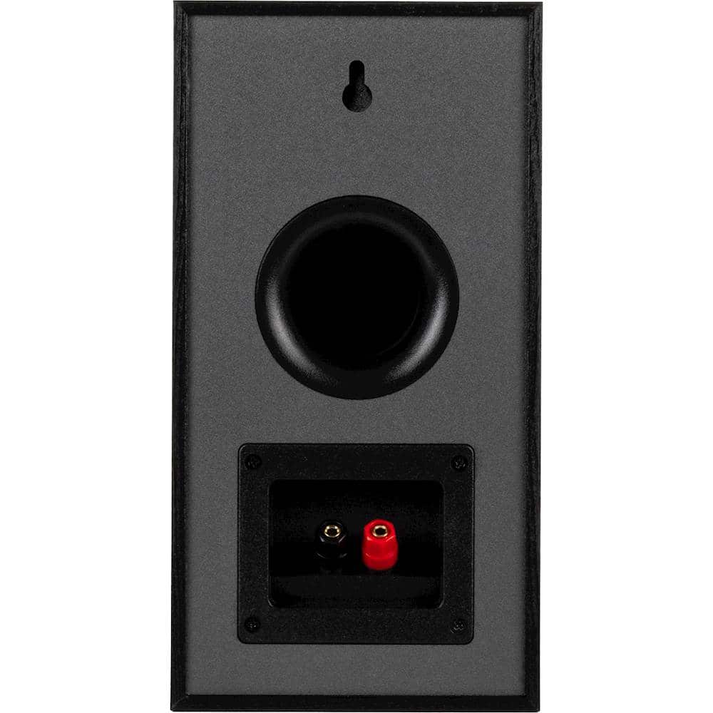 Back. Klipsch - Reference 4" Bookshelf Speakers (Pair) - Black.