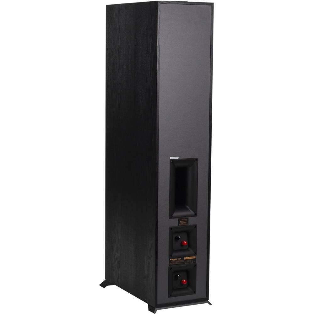 Back. Klipsch - Reference Series Dual 6-1/2" Passive Floor Speaker (Each) - Black.