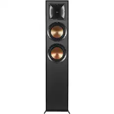 Front. Klipsch - Reference Series Dual 6-1/2" Passive Floor Speaker (Each) - Black.