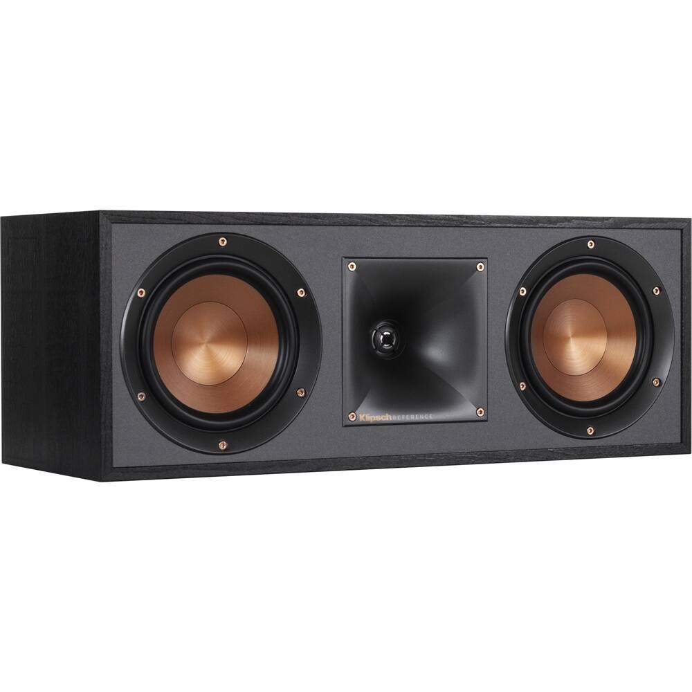 Alt View 12. Klipsch - Reference Series Dual 5-1/4" 400-Watt Passive 2-Way Center-Channel Speaker - Black.