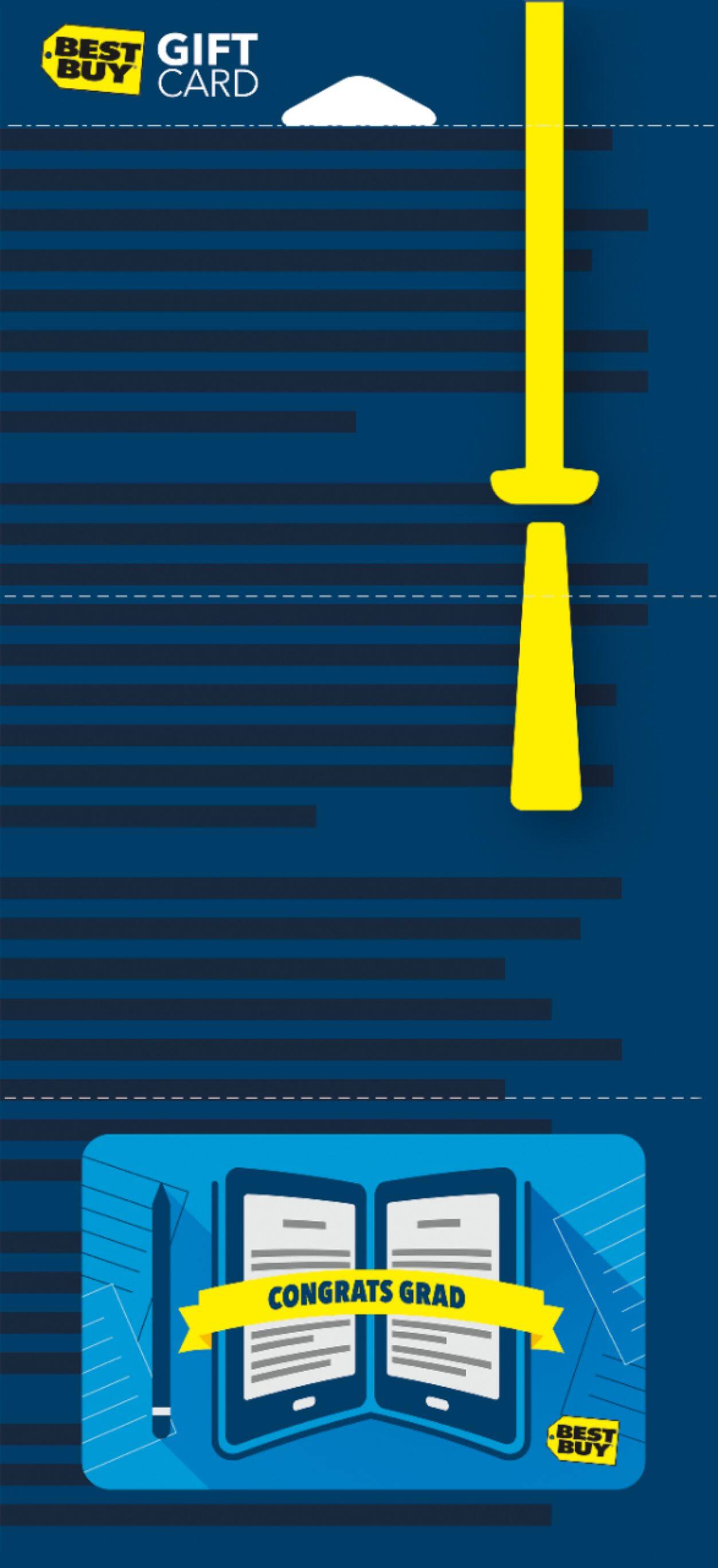 Front. Best Buy® - $25 GRADUATION GC.