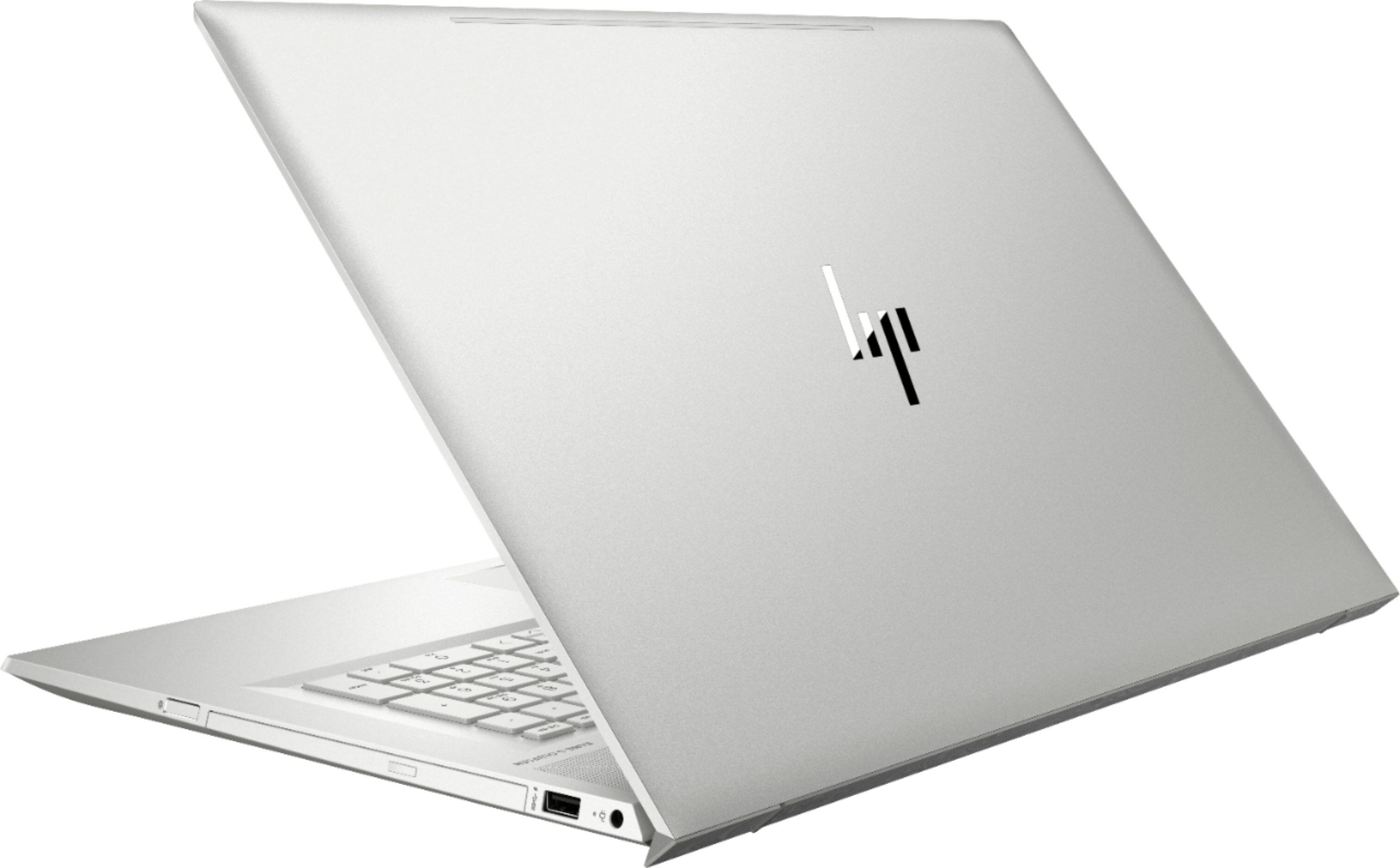 Alt View 1. HP - Envy 17.3" Touch-Screen Laptop - Intel Core i7 - 12GB Memory - NVIDIA GeForce MX150 - 1TB Hard Drive - HP Finish In Natural Silver.