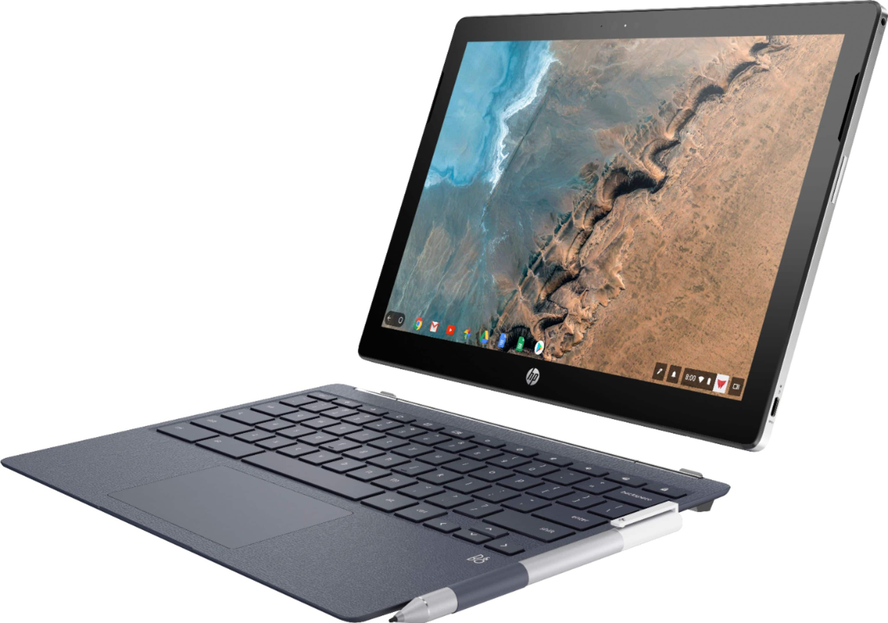 Best Buy HP 2in1 12.3" TouchScreen Chromebook Intel Core M 4GB