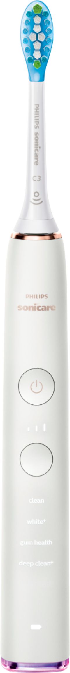 Angle View: Philips Sonicare - DiamondClean Smart 9300 Rechargeable Toothbrush - Rose Gold