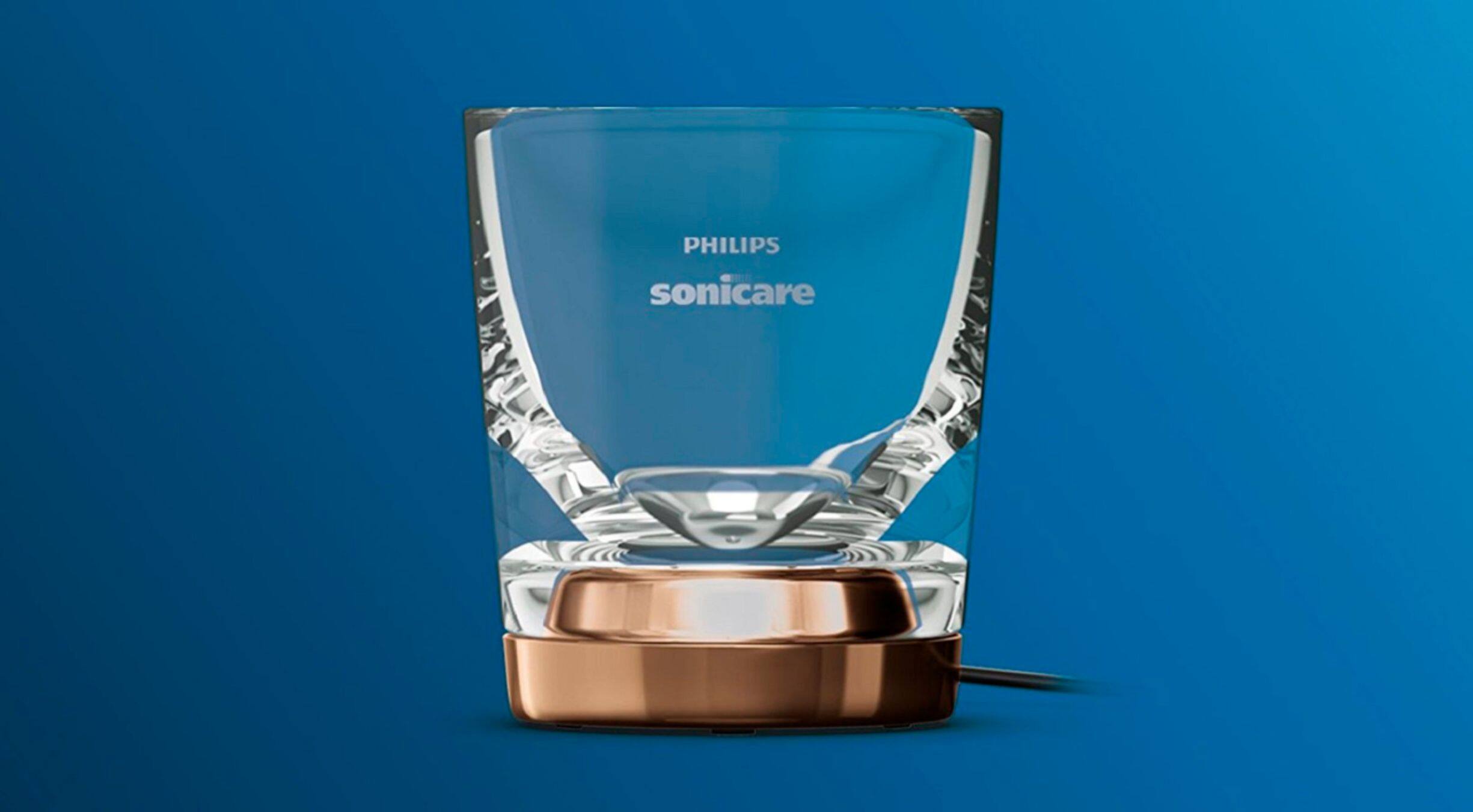 Alt View 15. Philips Sonicare - DiamondClean Smart 9300 Rechargeable Toothbrush - Rose Gold.