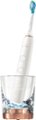 Left Zoom. Philips Sonicare - DiamondClean Smart 9300 Rechargeable Toothbrush - Rose Gold.