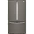 GE - 36 in. Wide 27.0 Cu. Ft. French Door Refrigerator with Internal Water Dispenser - Slate