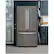 Alt View 11. GE - 27.0 Cu. Ft. French Door Refrigerator with Internal Water Dispenser - Slate.