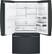 Alt View 13. GE - Profile Series 22.2 Cu. Ft. French Door Counter-Depth Refrigerator with Keurig Brewing System.
