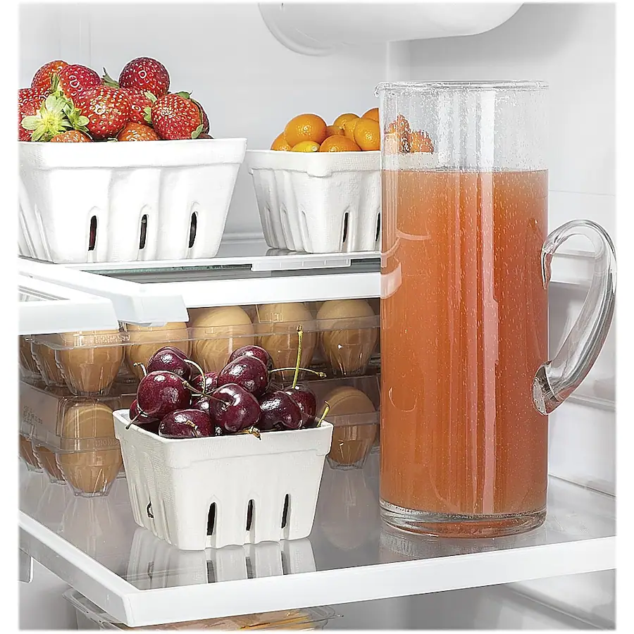 GE 36 in. Wide 27.0 Cu. Ft. French Door Refrigerator with Internal ...