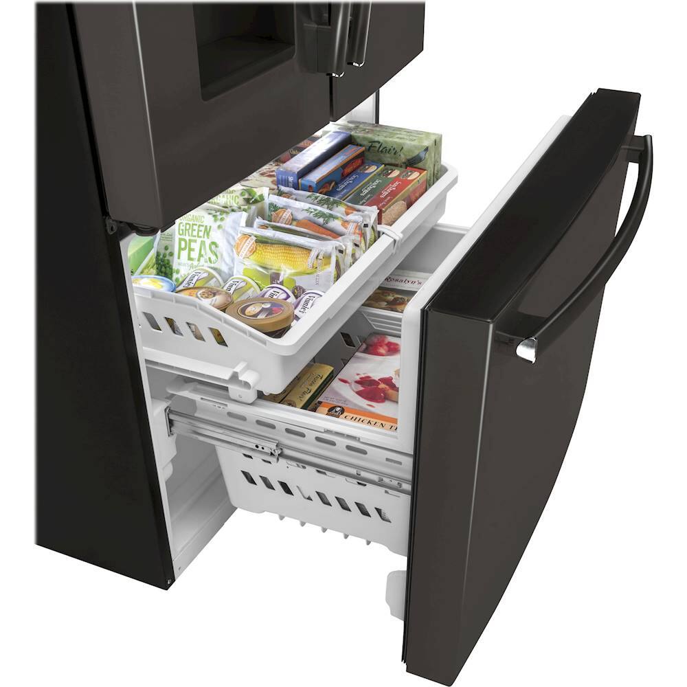 Alt View 16. GE - 25 Cu. Ft. French Door Refrigerator.