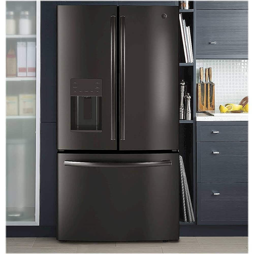 Alt View 17. GE - 25 Cu. Ft. French Door Refrigerator.