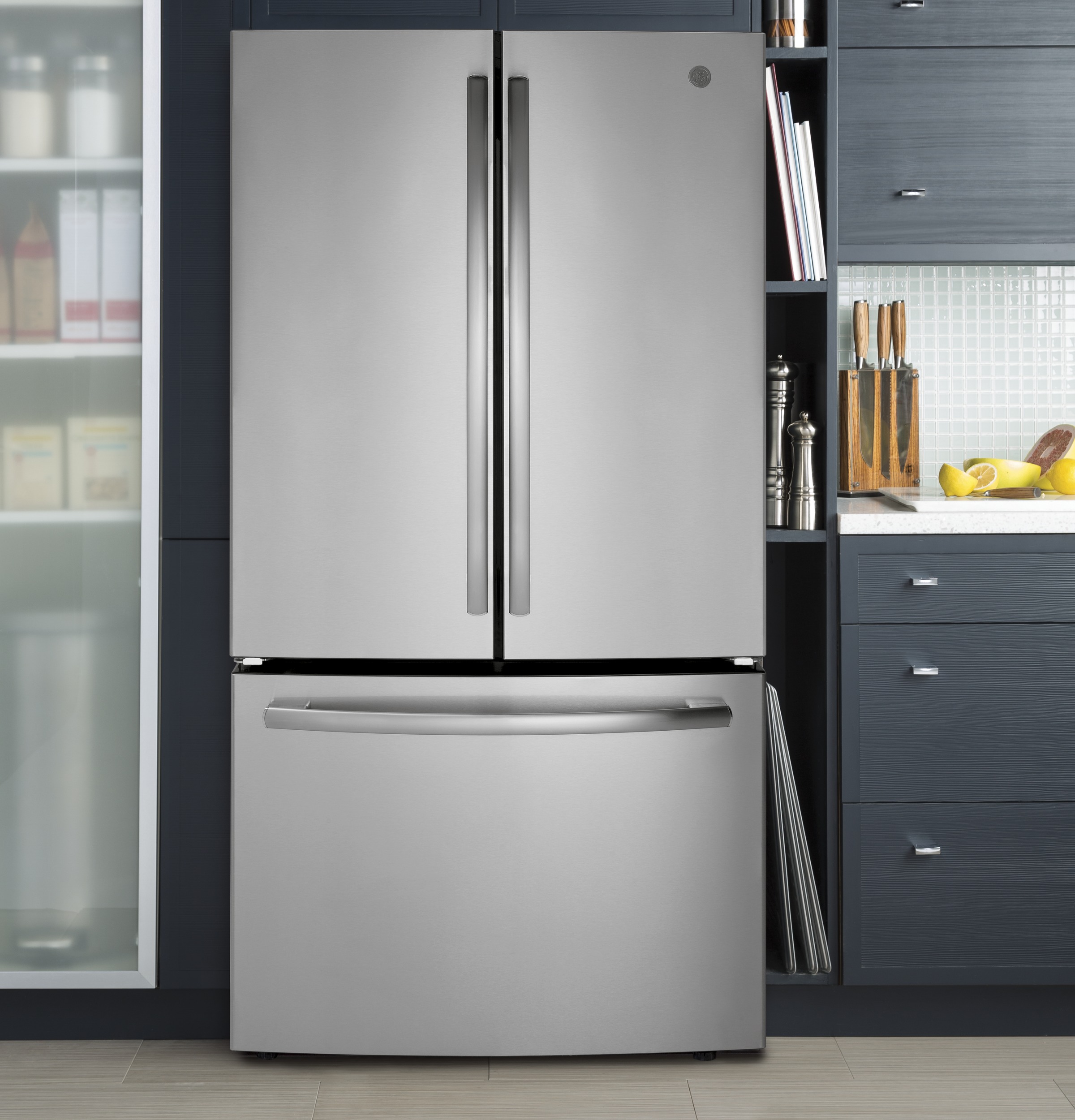 Customer Reviews: GE 27 Cu. Ft. French Door Refrigerator Stainless steel GNE27JSMSS - Best Buy