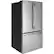 Left. GE - 27 Cu. Ft. French Door Refrigerator.
