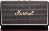 Front. Marshall - Stockwell Portable Bluetooth Speaker - Gold/Black.