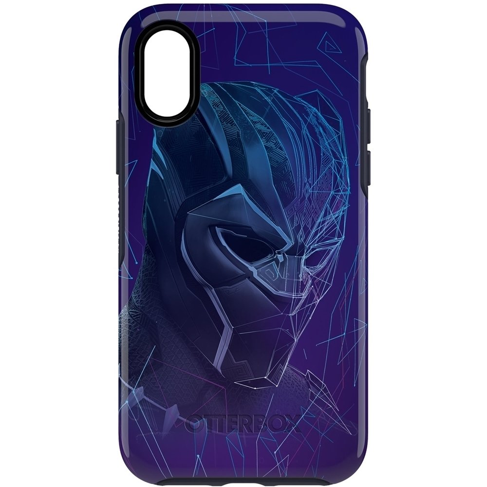 symmetry series marvel avengers case for apple iphone x and xs - wakanda forever