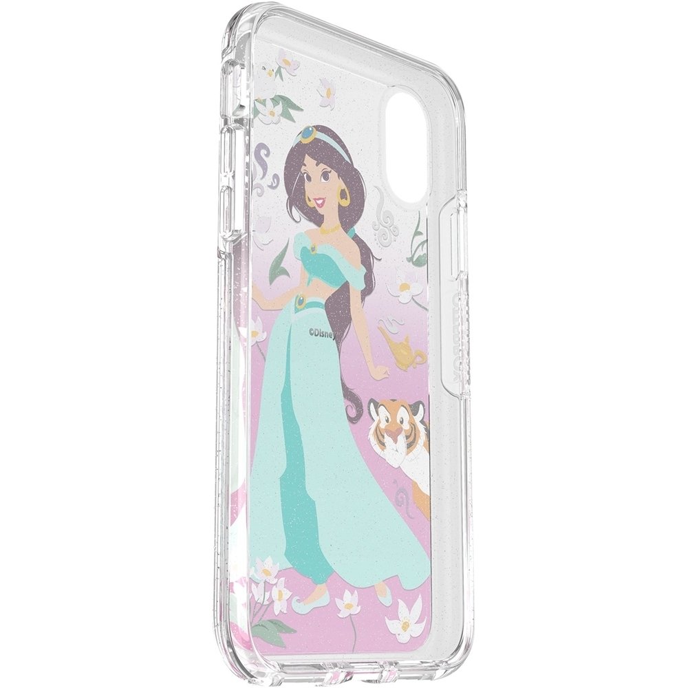 symmetry series clear oasis of independence case for apple iphone xs - clear/turquoise