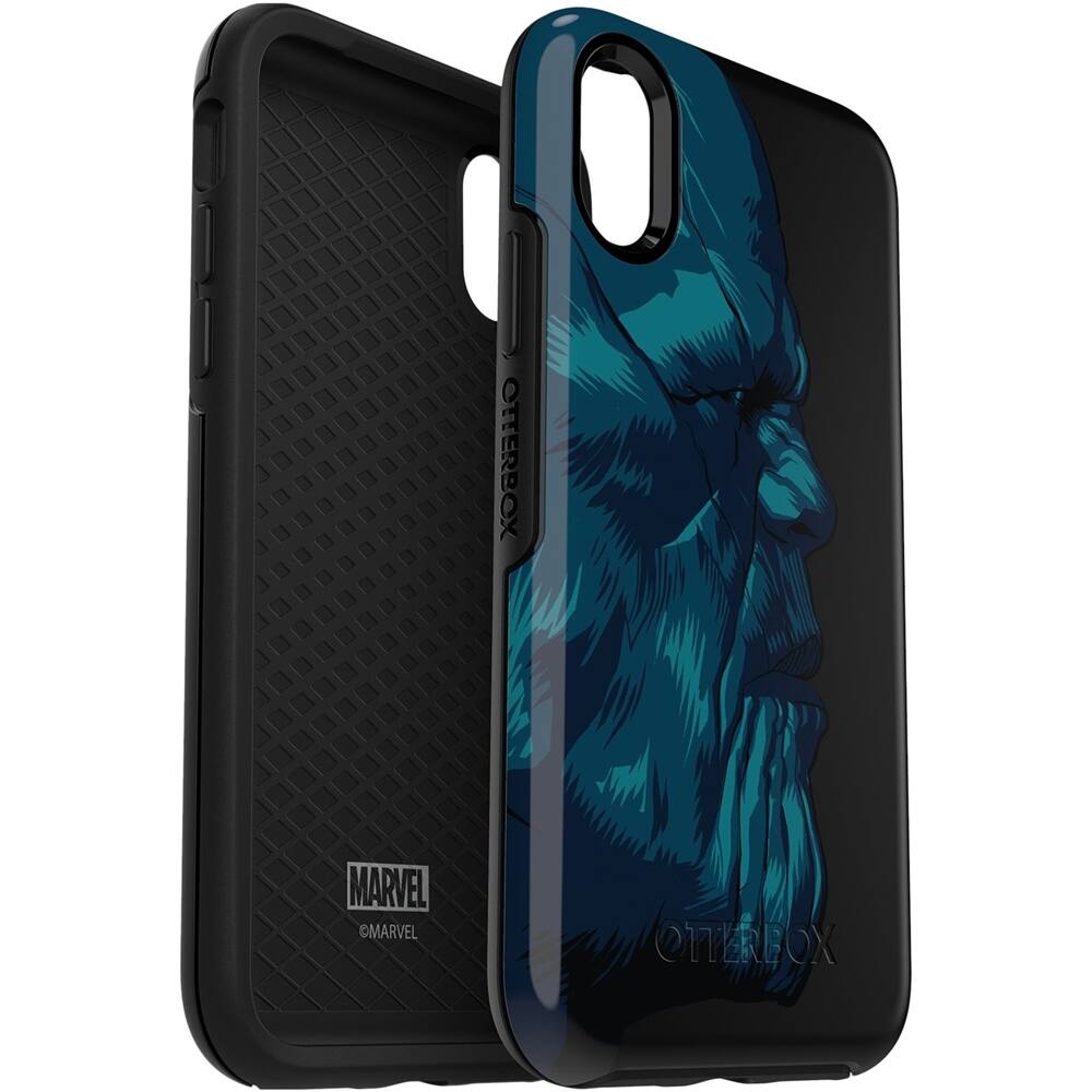 symmetry series marvel avengers case for apple iphone x and xs - thanos