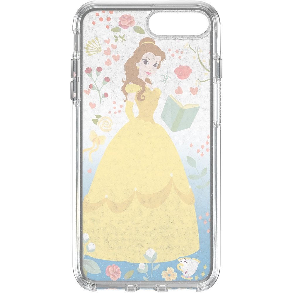 symmetry series clear intelligent rose case for apple iphone 7 plus - yellow/clear/rose