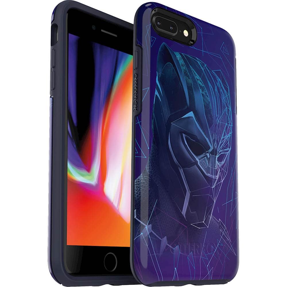 black panther symmetry series case for apple iphone 7 and 8 - black