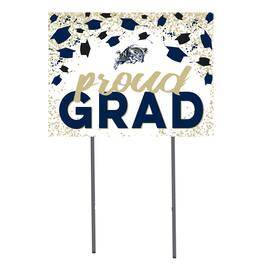 Jardine - Navy Midshipmen 18'' x 24'' Grad Yard Sign - White