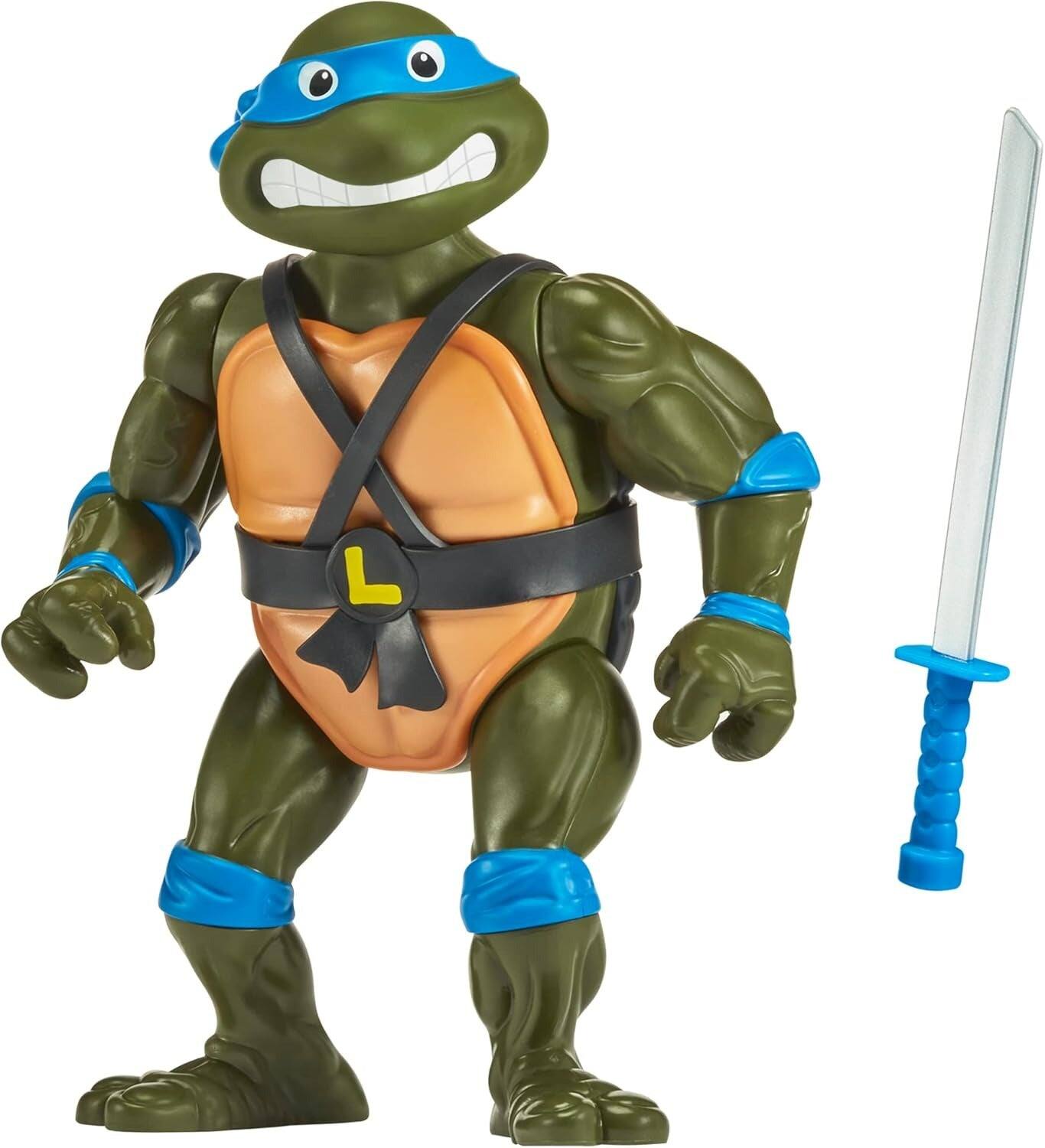 Alt View 5. Playmates - Teenage Mutant Ninja Turtles: Classic Leonardo - 12" Figure.