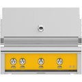 Hestan - 36" Built-In Gas Grill - Yellow