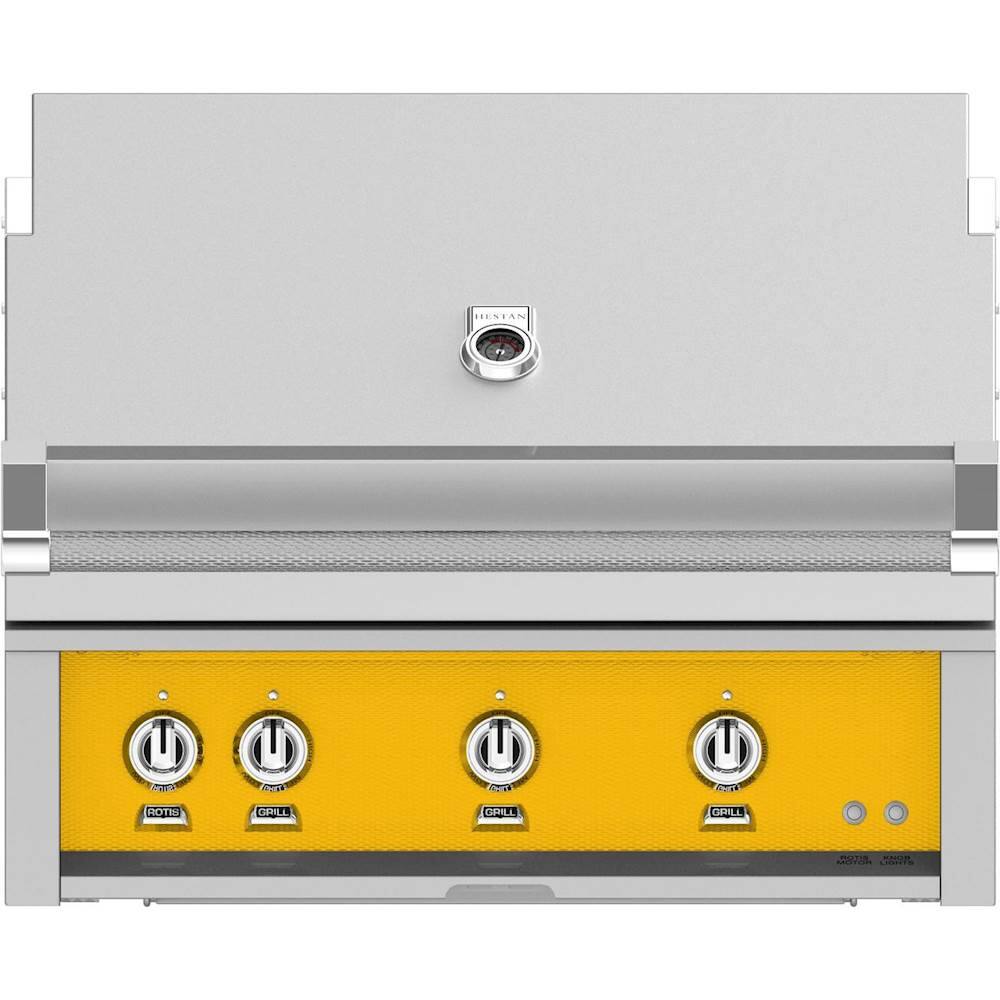 Hestan - 36" Built-In Gas Grill - Yellow